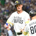 SB秋広優人「今は近藤さんの打撃練習やスイングをよく見て、吸収できるものを探しています」