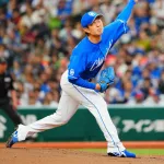中日松葉、8回1失点の好投で完投