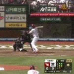 【楽天対阪神3回戦】楽天、4回裏1アウト二塁からゴンザレスのタイムリーで1点先制！！！！！