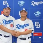 中日佐藤龍世、いきなりスタメン出場の可能性！井上監督「今日使います」
