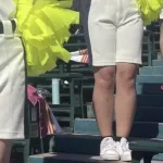 【画像】男子アナさん、甲子園チアの生足に欲情してしまうwwwwww