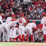 カープ大盛ノーノー阻止打&2安打!玉村6回2失点!中崎-島内-岡本0封リレーも打線が大盛以外完全に沈黙し完封負け【広島0-2SB/試合結果】