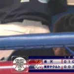 ヤクルトvs楽天、2者連続死球で押し出しサヨナラ未遂(まぁどっちでもええか…)
