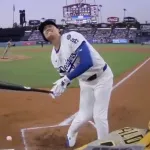 大谷翔平、死球を食らって絶叫