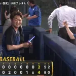 DeNA石田裕太郎、試合後のアイドルライブを全力で楽しむ(*^◯^*)
