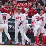カープファビ7号逆転満塁弾！大盛2安打＆5出塁！矢野猛打賞！坂倉タイムリー！高橋昂回跨ぎで4年ぶり勝利！【広島8-4SB/試合結果】