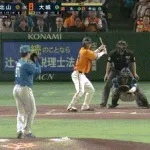 【巨人対日本ハム3回戦】巨人・大城、9回1アウトから北山のノーヒットノーランを阻止する第3号ソロホームラン！！！！！！！！！