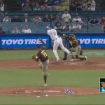 【動画】大谷さん161kmの球をぶつけられる