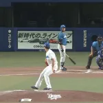 伊藤大海、全く打つ気なし！ いくらなんでも遠くに立ちすぎｗｗｗｗ