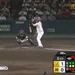 【阪神対ソフトバンク1回戦】阪神、5回裏2アウト一二塁から大山のタイムリーで1点勝ち越し！！！！！！！！！！