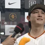 巨人・小林のヒーローインタビュー、凄まじい歓声で異様な雰囲気ｗｗｗｗ