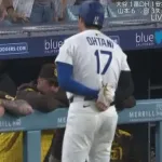 大荒れ「警告試合」で大谷翔平へまた死球！元阪神・スアレスも退場　大谷はベンチを手で制す　敵軍の元同僚と談笑も