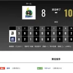 オリックス ヤクルトに10対8で勝利！！今季最多タイの貯金８　延長十回に代打・中川が右越え２点二塁打