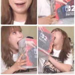 【画像】中川翔子さんのSwitch2開封時の表情をご覧ください