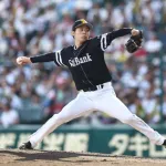 川口冬弥が甲子園で納得の１軍デビュー「いい高さに投げられた」