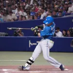 【日本ハム】清宮幸太郎が出場20試合ぶりの５号ソロ　中日高橋宏斗はマウンド上でガックリ