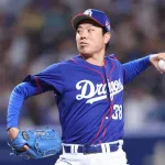中日松葉貴大（34）7勝3敗1.54