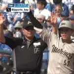 小川龍成タイムリーで本日猛打賞！ロッテ打線、野手全員安打の猛攻！