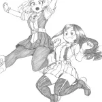 【画像】 ヒ口ア力の女キャラ、あまりにも”太い“