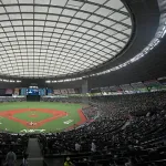 鹿島建設「西武ドームは自然の風が吹き抜け、木陰の心地よさを実現したアウトドア感覚の爽快ドーム」