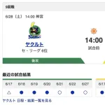 【虎実況】[6月28日] 阪神 vs ヤクルト 9回戦（神宮）14:00～