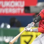 カープ小園、中日涌井から逆転2点タイムリースリーベース！得点圏4割の勝負強さを発揮！！