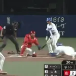 実況アナウンサー、中日のホームスチール失敗に「なんだこれは！」