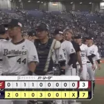 【オリックス対楽天10回戦】オリックスが7-3で楽天に勝利!3連勝で貯金10!2番手の才木がプロ初勝利、五回のピンチをピシャリ!五回に中川が勝ち越し二塁打!