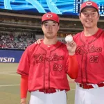 カープドラ2佐藤柳之介プロ初勝利！ファビ10号＆決勝打！大盛超ダイビングキャッチ！栗林乱調も森浦火消し！【広島2-1中日/試合結果】