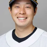 SB大江(26) 6登板 0.00 奪三振率11.81 被打率.118 WHIP0.75