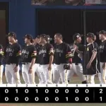 【ロッテ対ソフトバンク11回戦】ソフトバンクが2-1でロッテに勝利しカード勝ち越し!2位オリックスとのゲーム差を0.5に縮める!東浜が6回無失点で2勝目!山川と栗原に一発!