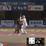 SB大江竜聖(26) 6登板 防御率0.00 奪三振率11.81 被打率.118 WHIP0.75