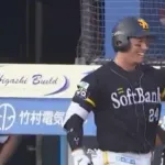 栗原陵矢の一発！！第5号ソロホームラン