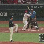 【広島対ヤクルト8回戦】広島・坂倉、ヤクルト・吉村から第3号ソロホームラン！1点差に詰め寄る！！！！！！！！！！