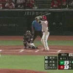 【広島対ヤクルト8回戦】広島・末包、ヤクルト・吉村から第7号同点ソロホームラン！！！！！！！！！！！！！！