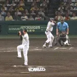 【阪神対巨人13回戦】巨人・キャベッジ、また走塁でやらかす…