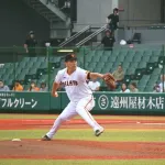 巨人・田中将大、ヤクルト２軍相手に5回4失点（被安打8、奪三振3、与四球3）