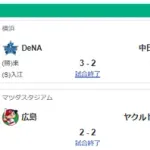 7/1　セ順位　神====広-巨=De===中=========ヤ