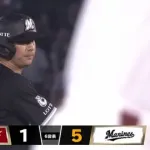 ロッテ3者連続タイムリー！6連打で一挙5得点と打線爆発！！