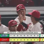 【広島対ヤクルト9回戦】広島が２－１でヤクルトに勝利し３連勝！中村奨成が逆転Ｖ２ラン！大瀬良は５・１４以来の３勝目！ヤクルトは３連敗で今季ワースト借金２６