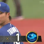 高橋宏斗(2勝7敗)、初回不運なヒットから満塁ホームランを打たれる