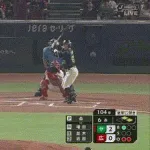 【広島対ヤクルト10回戦】ヤクルト・増田珠、広島・森から今季第1号3ランホームラン！リードを5点に広げる！！！！！！！！！！！！