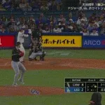 大谷翔平、第四打席で二試合連続安打となるライト前ヒット！！！！！
