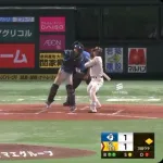 【日本ハム】田宮裕涼の超絶スローで盗塁阻止！“ゆあビーム”炸裂！