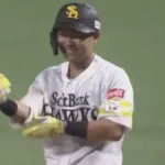 中村晃の2点タイムリーヒットで逆転！！