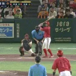 【巨人対広島15回戦】広島。９回表１アウト満塁から菊池の２点タイムリーで逆転！巨人は大勢が１点リードを守れず…