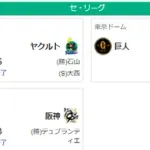7/5セ順位　神======-広ｰ/巨/ｰ横====中========ヤ