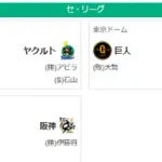 7/6セ順位　阪======広==-巨De====-中======ヤ