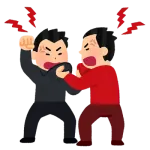 【悲報】横浜ファン同士でバトル勃発。なぜか阪神ファンが仲裁に入る