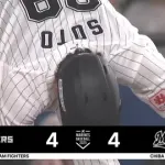 寺地＆ソトタイムリー！西川執念のヘッスラ！ロッテがついに同点へ追いつく！